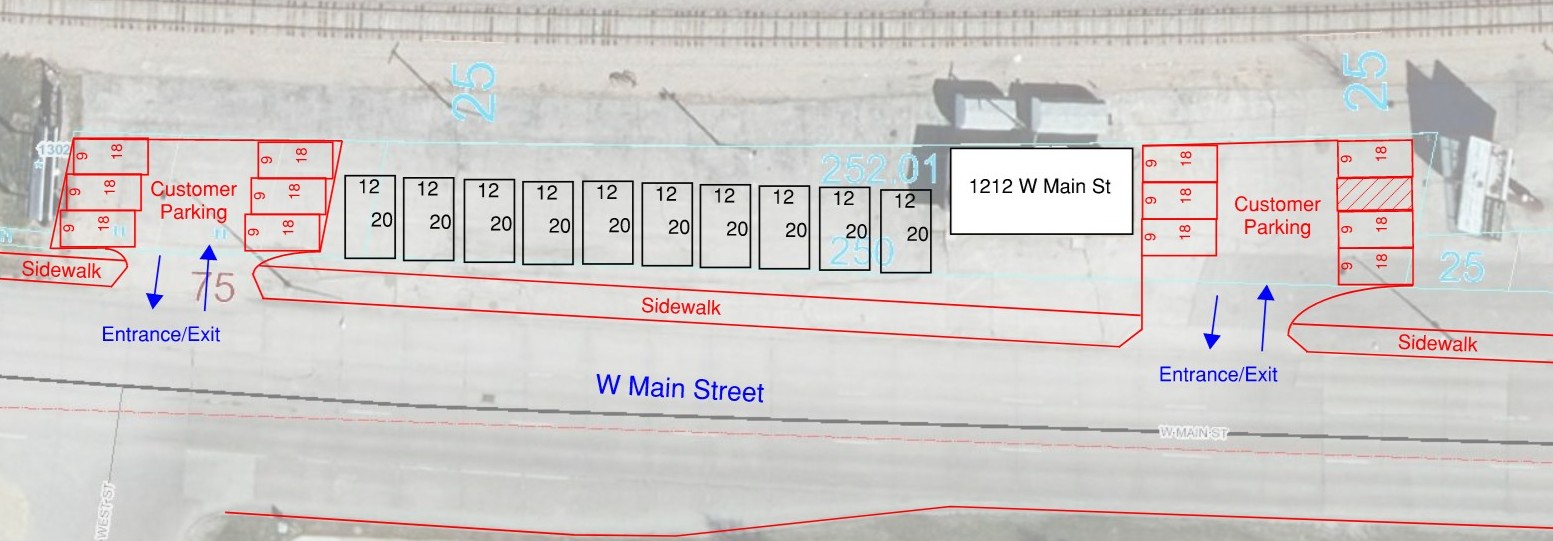 Park It Market Site Map